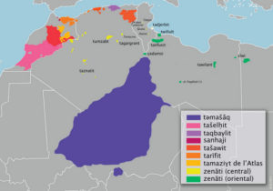 carte berbere répartition